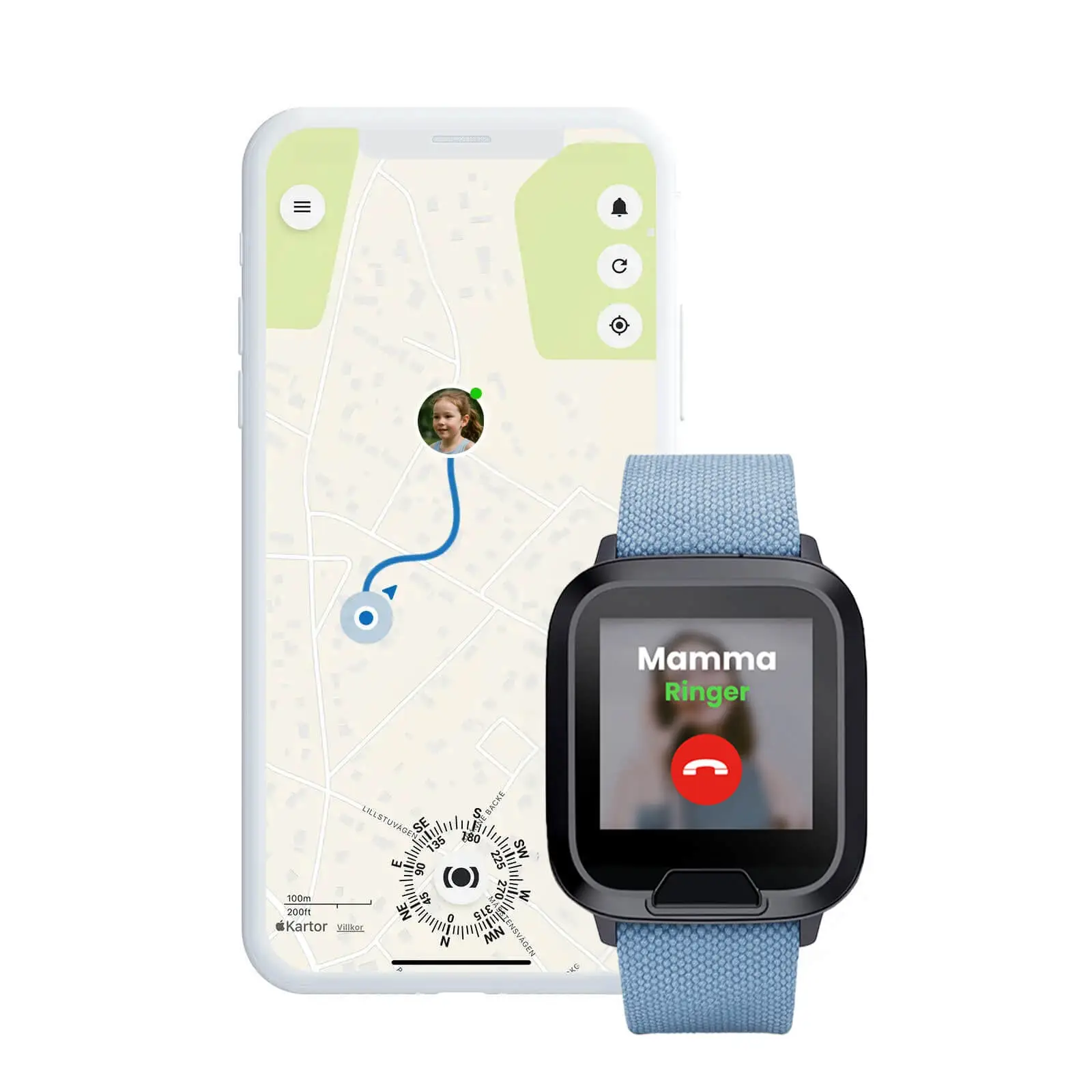 Barn-klocka-med-gps